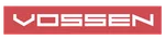 Vossen logo with bold white text on a red rectangular background representing the brand's identity.