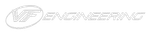 VF Engineering logo with stylized VF letters inside an oval and the word ENGINEERING in bold futuristic font.