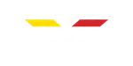 Vörsteiner logo with bold white text above a yellow, red, and white geometric emblem on black background.