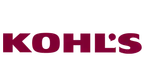 Kohl's logo in bold maroon letters on a transparent background