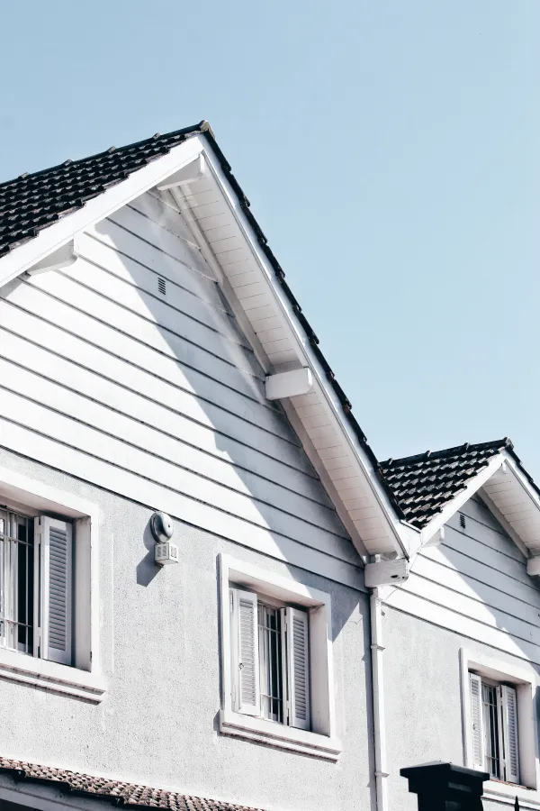 a house with a solar panel