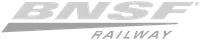 BNSF Railway logo with large stylized letters on transparent background.