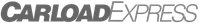 Carload Express company logo in grayscale on a transparent background.