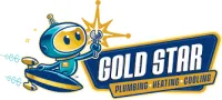 a blue and yellow logo