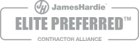 james hardie elite preferred contractor logo