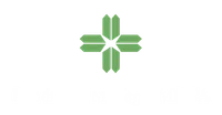 Green cross logo above white text Randall K. McVey, DMD PA on black background for dental practice