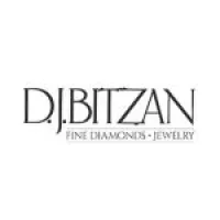 DJ Bitzan logo with tagline Fine Diamonds - Jewelry in black text on white background