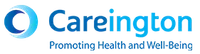 Careington logo with blue circular icon and text promoting health and well-being.