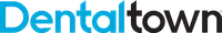 Dentaltown logo with blue and black text on a white background.