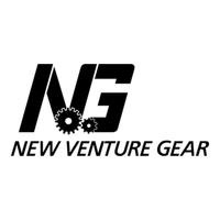 Two interlocking white gears on a black background symbolizing machinery or technology.
