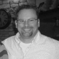 a man wearing glasses