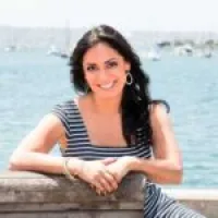 a person sitting on a boat