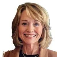 a close-up of a person smiling