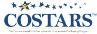 COSTARS logo featuring stars and a figure, representing Pennsylvania's cooperative purchasing program.