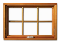 a window with a group of windows
