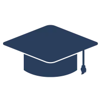 a white square with a black background