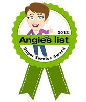 2012 Angie's List Super Service Award recipient
