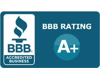 BBB A+ rating for an accredited business