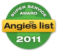 2011 Angie's List Super Service Award recipient