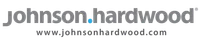 Johnson Hardwood logo with website URL www.johnsonhardwood.com in grey and blue colors.