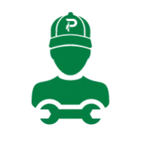 Icon of PestMaster technician with tools