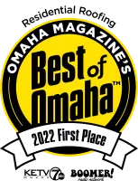 Best of Omaha Residential Roofing award