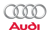 a logo with a red and white text