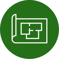 an icon of a location map