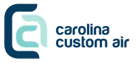 Logo of Carolina Custom Air, an Ace Hardware company, featuring stylized initials and company name.