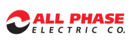 Logos of ACE Hardware Home Services and All Phase Electric Co. side by side on a transparent background