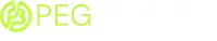 PegBreaker logo with stylized initials PB in green and black text on a transparent background.