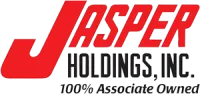 Jasper Holdings Inc. logo with bold red and black text highlighting ownership status