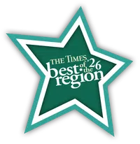 The Times best of the region 2026 award for MaidPro Northwest Indiana