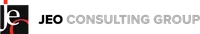 Logo of Je Consulting Group featuring stylized lowercase letters and modern design elements.