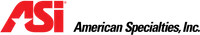 ASI company logo in red and black with bold stylized letters on a transparent background