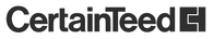 CertainTeed roofing products logo, certified installer for asphalt shingles and commercial roofing systems, Mattco Roofing Texas