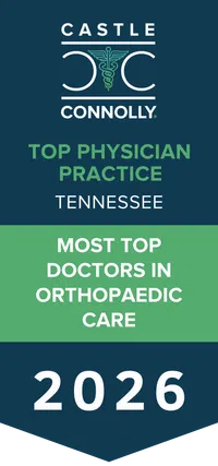 Castle Connolly Top Physician Practice Tennessee award for most top doctors in orthopaedic care 2026 | OrthoSouth