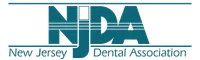 Logo of New Jersey Dental Association with NJDA letters and full association name below in teal.
