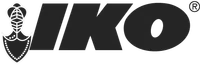 IKO roofing products logo, certified installer for commercial and residential asphalt shingle roofing systems, Mattco Roofing Texas