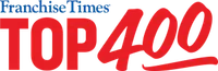Franchise Times Top 400 logo with blue and red text highlighting franchise rankings.