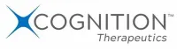 a blue logo with black text