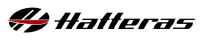 a logo with a red and black circle and a black circle