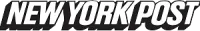 New York Post logo in bold uppercase white letters