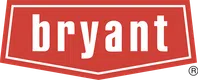 Bryant logo with white lowercase text on a red shield-shaped background.