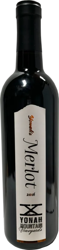 2016 Merlot bottle