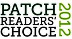 Patch Readers' Choice 2012 logo with green and black text on white background.