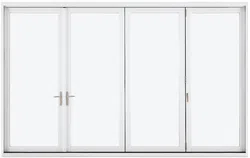 While bifold patio doors