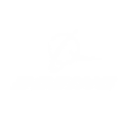 White Boeing logo with a stylized aircraft and ring on a black background