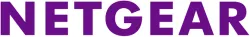 NETGEAR logo in bold purple uppercase letters on a white background