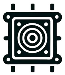 a blue and green electronic device